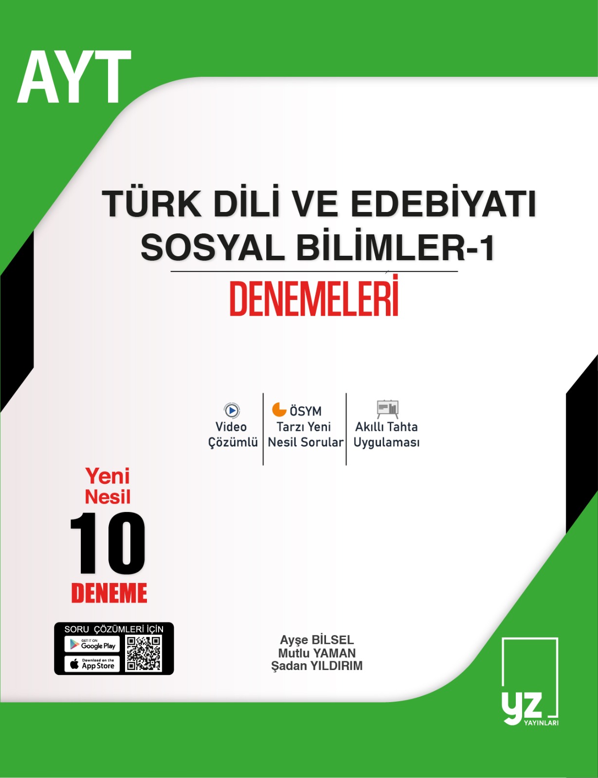 AYT Türk Dili ve Edebiyatı Sosyal Bilimler-1 10'lu Denemeleri